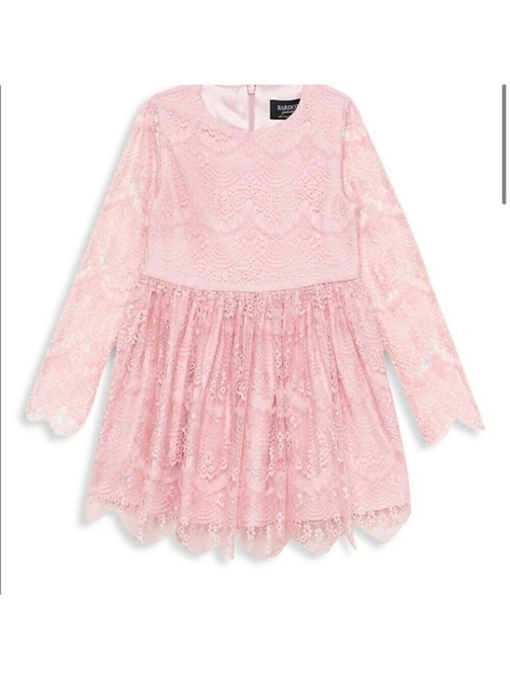 Nwt size 14 Bardot junior pink lace dress